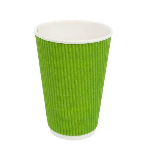 Стакан одноразовий, картонний, 500мл